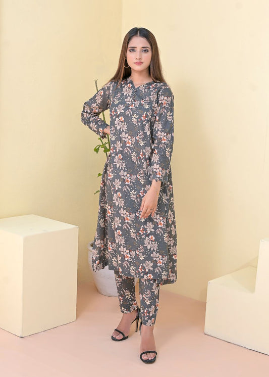 Aline 2pc set-79017 AntGrey
