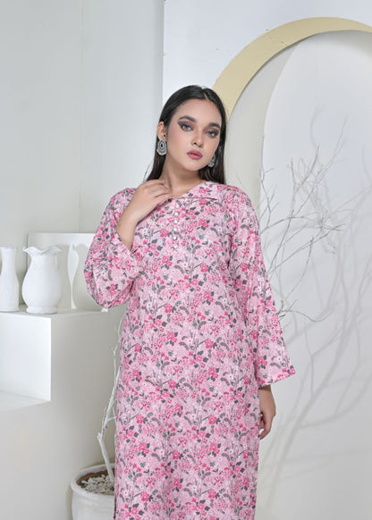 Cotton 2pc set-79005 pinkWC