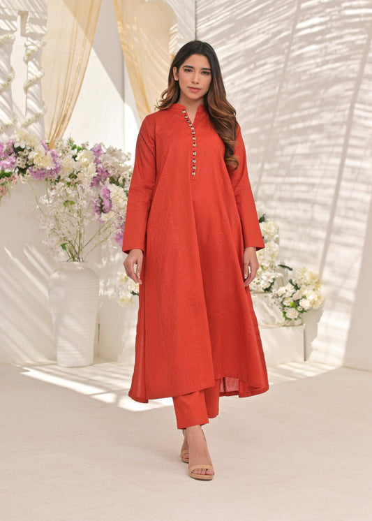 Jacquard 2pc -79320 Rust