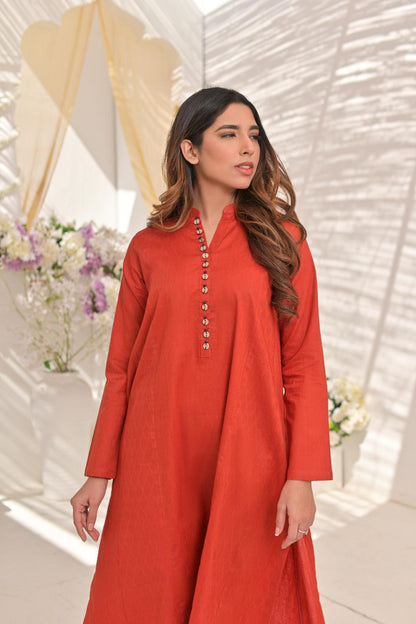 Jacquard 2pc -79320 Rust