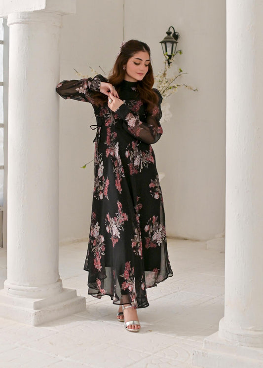 Chiffon maxi Blackluxe 10219