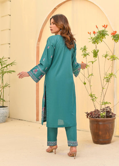 Cotton emb 2pc -79322