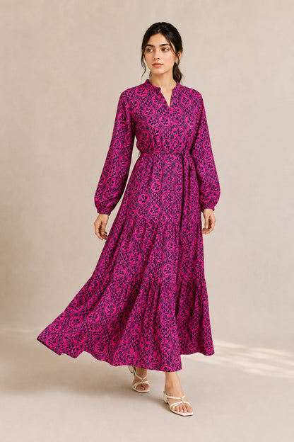 cotton frock 484100 Magenta Muse