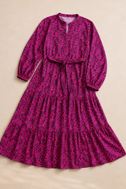 cotton frock 484100 Magenta Muse