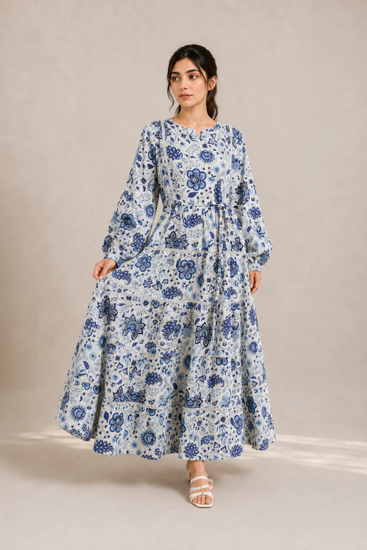 cotton frock 484102 Blue Meadow