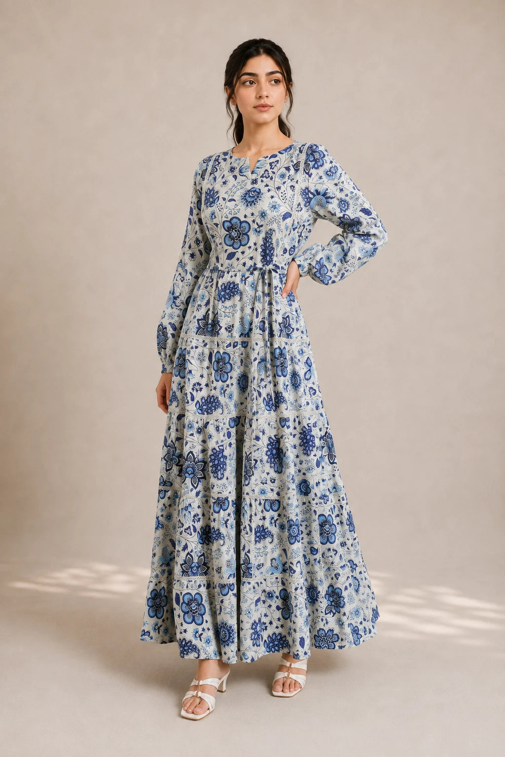 cotton frock 484102 Blue Meadow