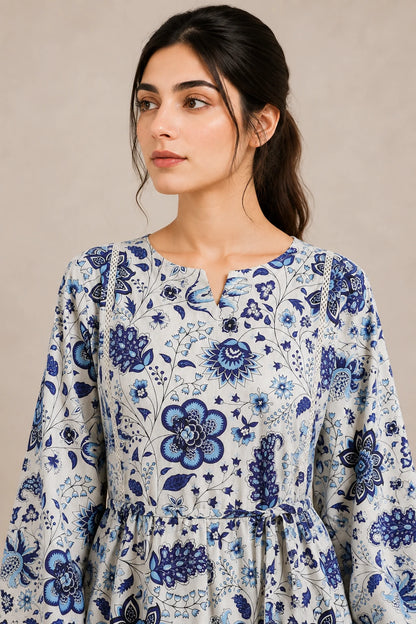 cotton frock 484102 Blue Meadow