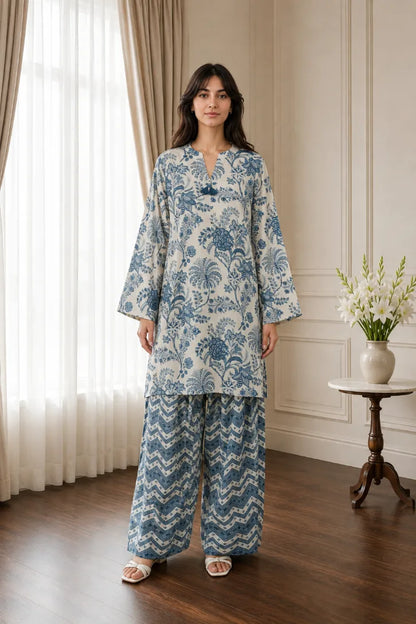 Cotton 2pc set 466156 bluepassion