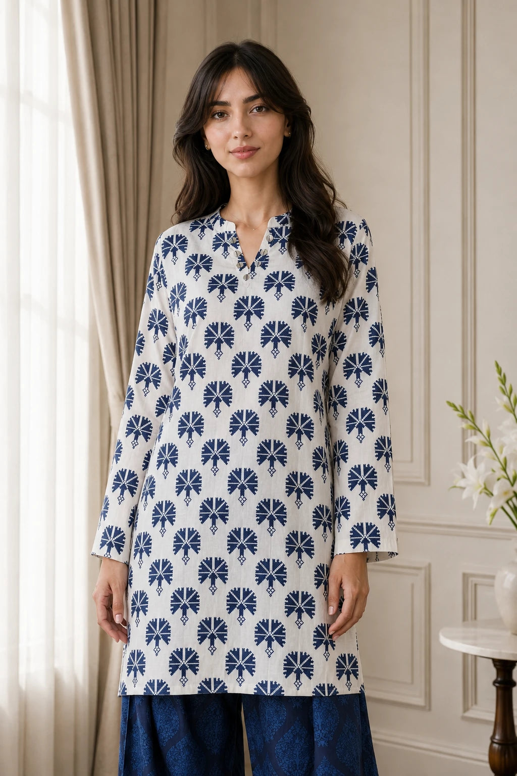 Cotton 2pc set 466169 offAzure