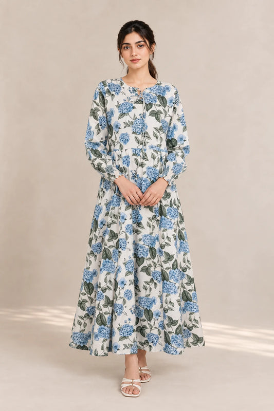 cotton frock 484124 blue Meadow