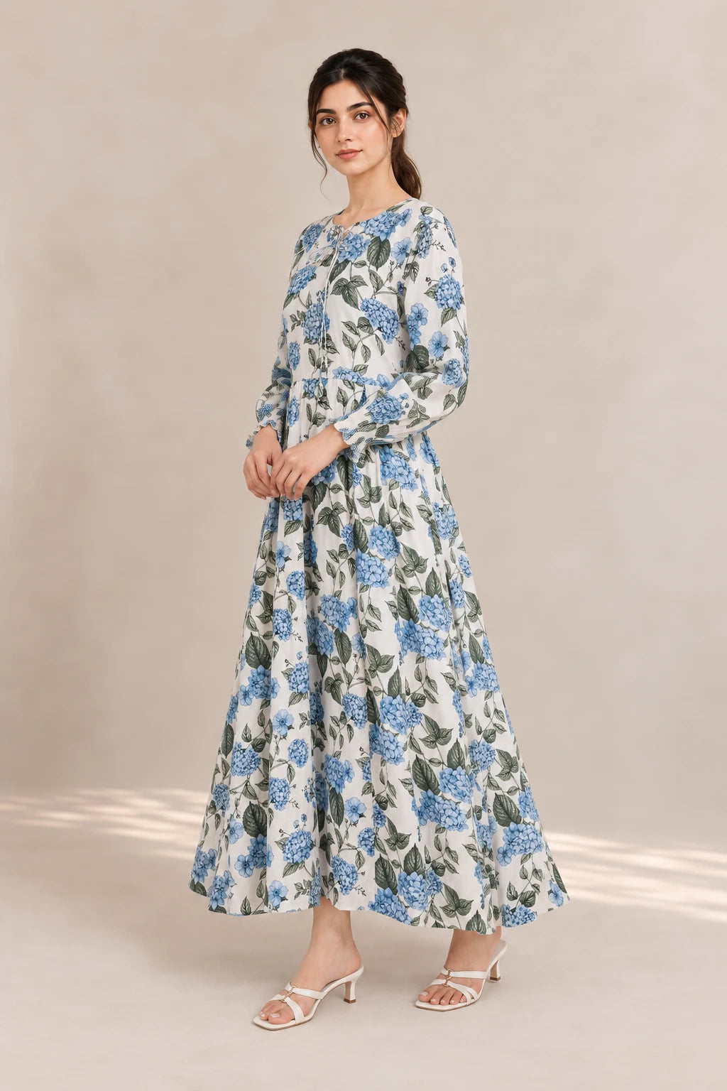 cotton frock 484124 blue Meadow