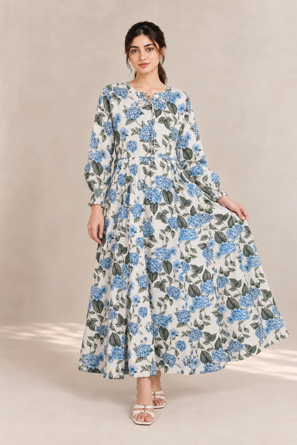 cotton frock 484124 blue Meadow