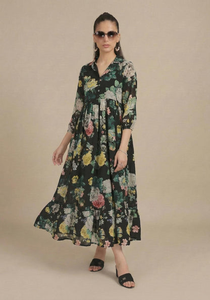 linen frock 79850 Shadow Bloom