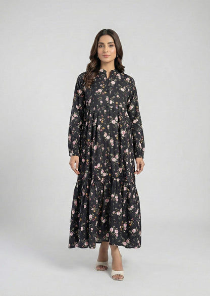 Linen frock 544550 Noir Garden