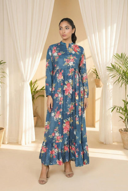 Linen frock 544556 Zinc Aura