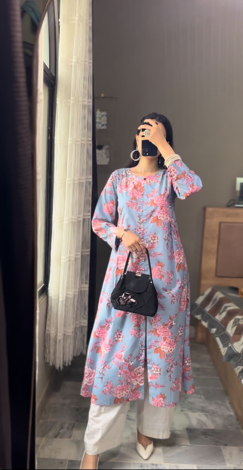 Cotton frock 79368 skyFO