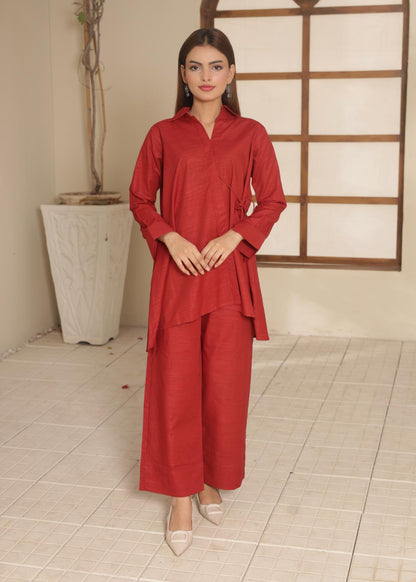 Rust khaddar set 462110