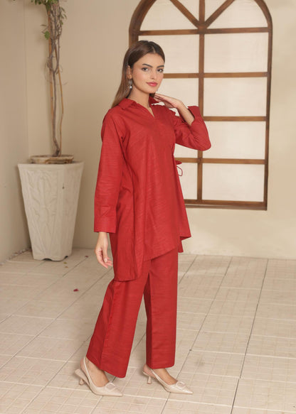 Rust khaddar set 462110