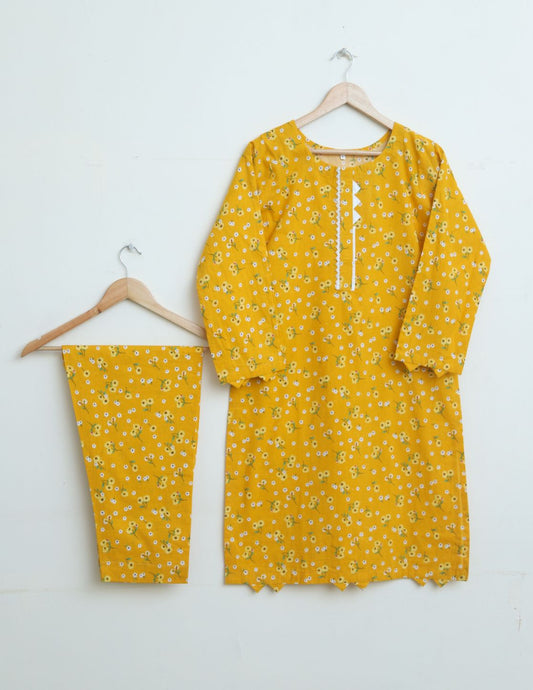 Lawn 2pc set- 78659 yellowdaisy