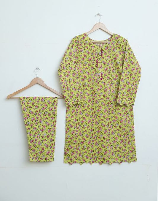 Lawn 2pc set- 78692 yellowFlpr