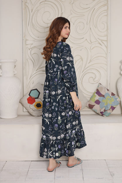 Lawn frock 85517 Midnight Indigo
