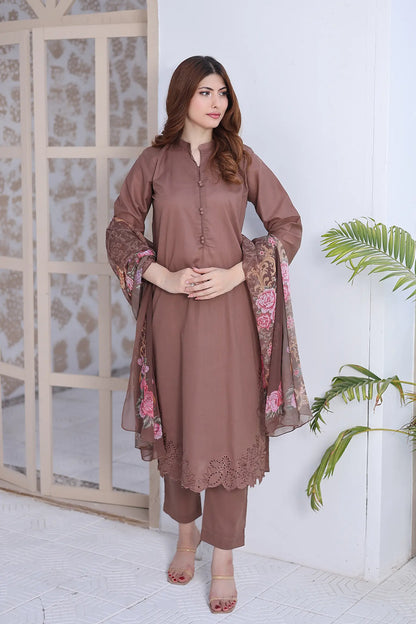cotton 3pc Mocha 461110