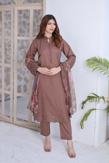 cotton 3pc Mocha 461110