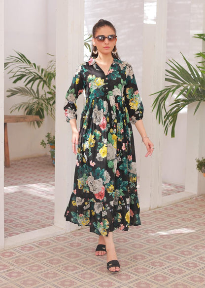linen frock 79850 Shadow Bloom