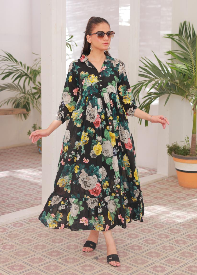 linen frock 79850 Shadow Bloom