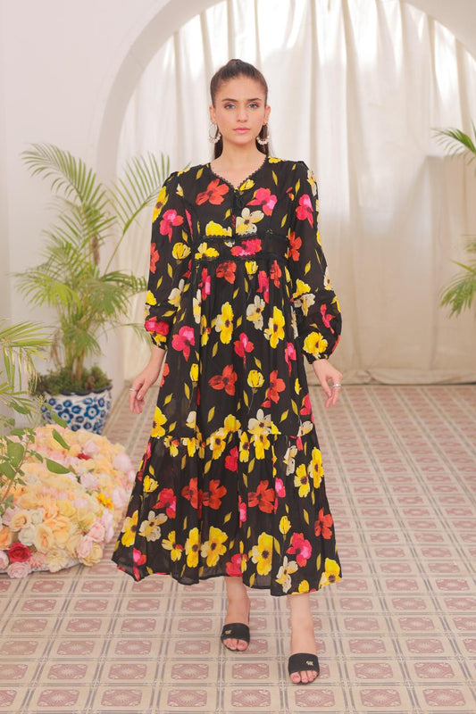 lawn frock 79739 Noir Enchanté