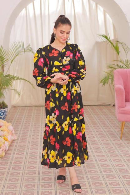 lawn frock 79739 Noir Enchanté