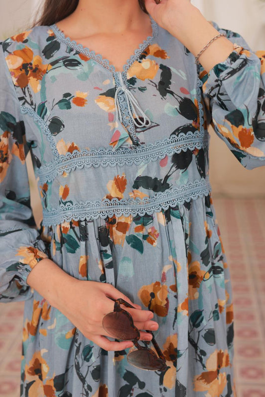 lawn frock 79736 steelblue