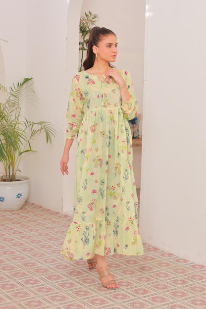 lawn frock 79743 Fresh Mist