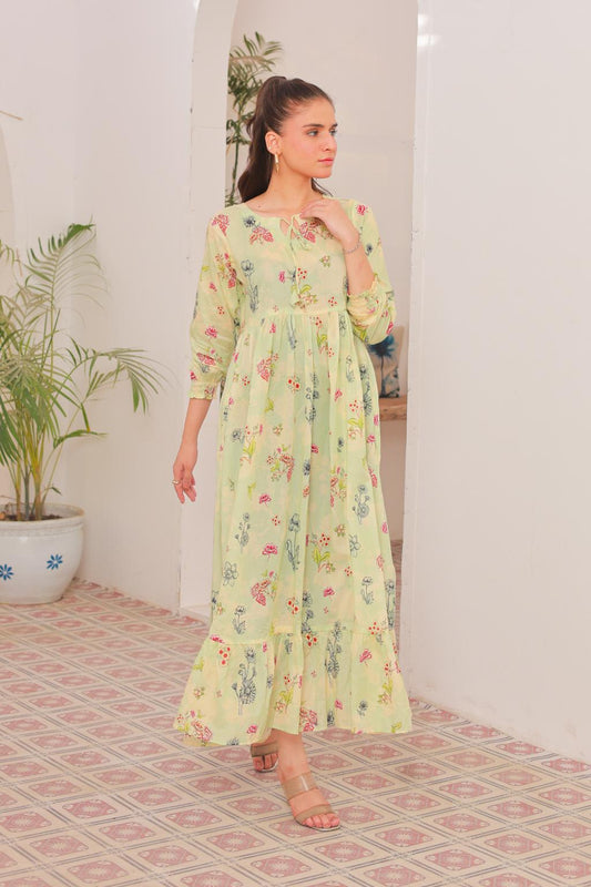 lawn frock 79743 Fresh Mist