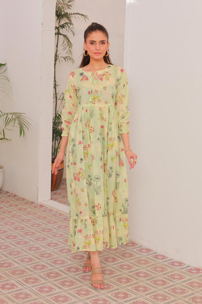 lawn frock 79743 Fresh Mist