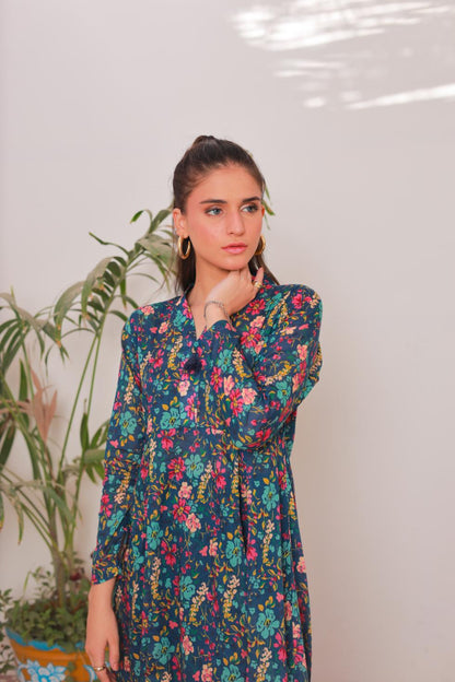 lawn frock 79742 Starlit Blue