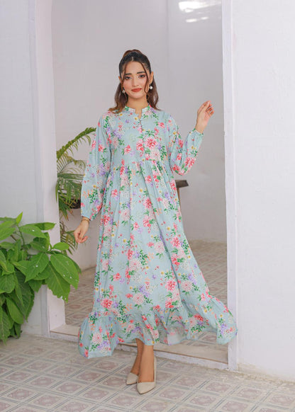 cambric frock 81025 Sky Glow