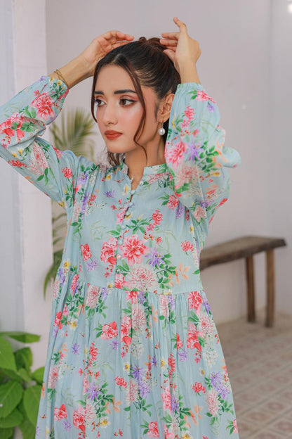 cambric frock 81025 Sky Glow
