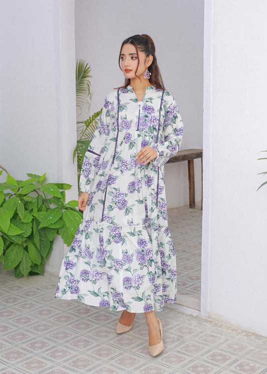 cambric frock 81020 Lilac Breeze