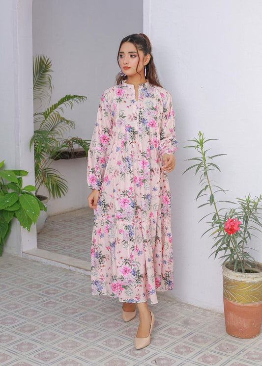 cambric frock 81022 Pink Aura