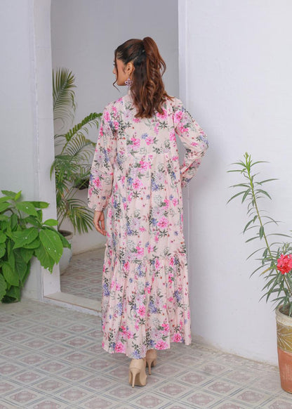 cambric frock 81022 Pink Aura