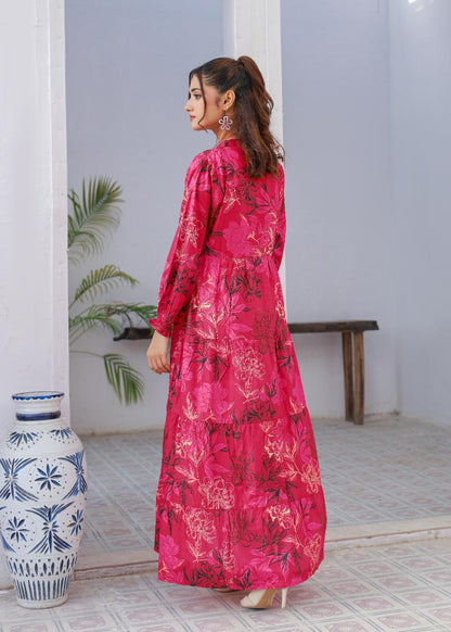 cambric frock 81023 Ruby Glow