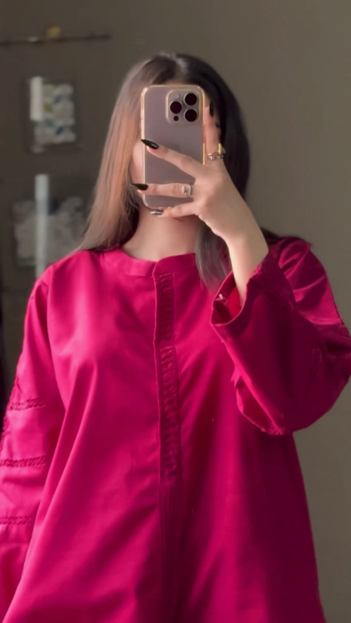 khaddar solid 2pc -79326 magenta