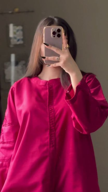 khaddar solid 2pc -79326 magenta
