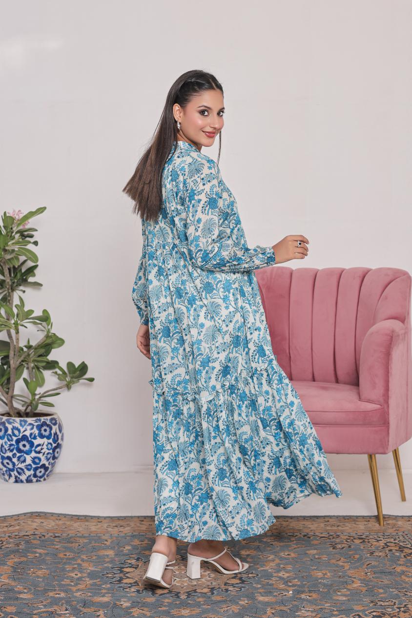 lawn frock 79734 blue mist