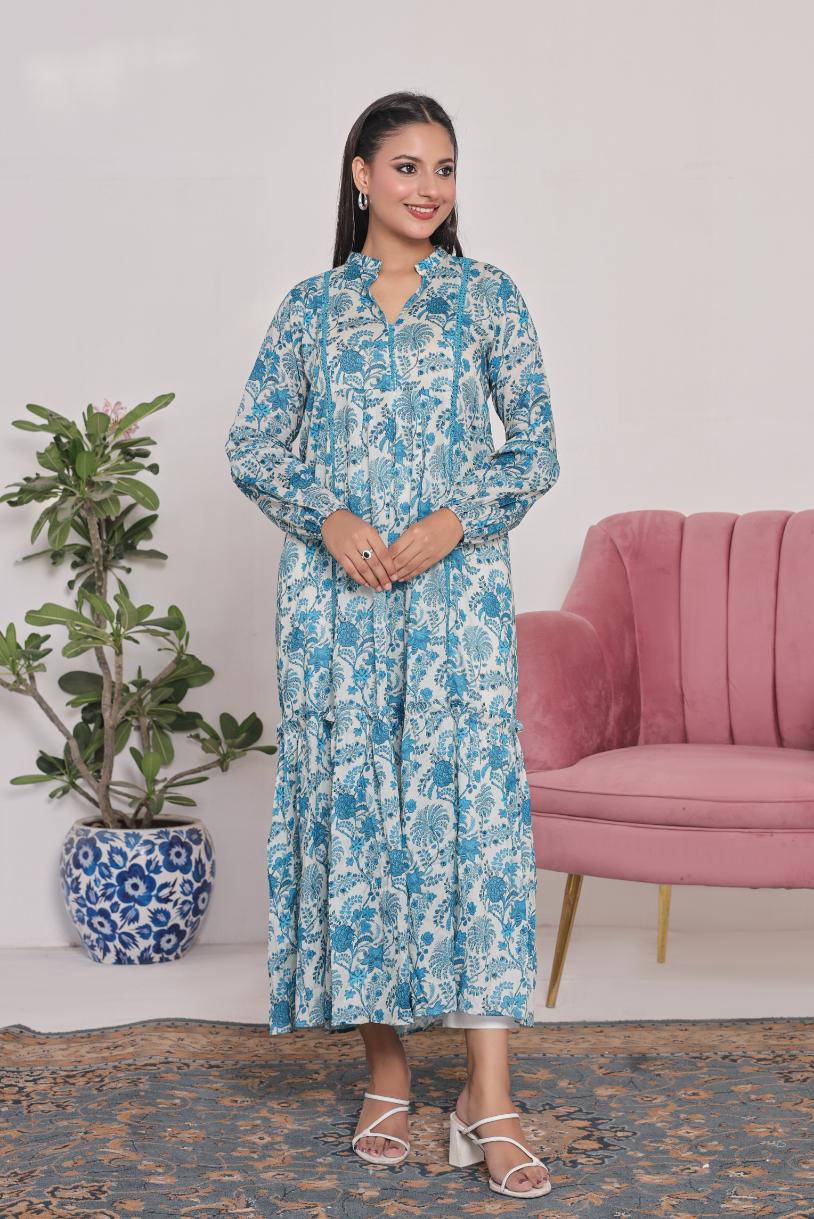 lawn frock 79734 blue mist