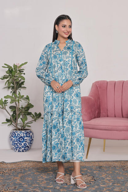 lawn frock 79734 blue mist