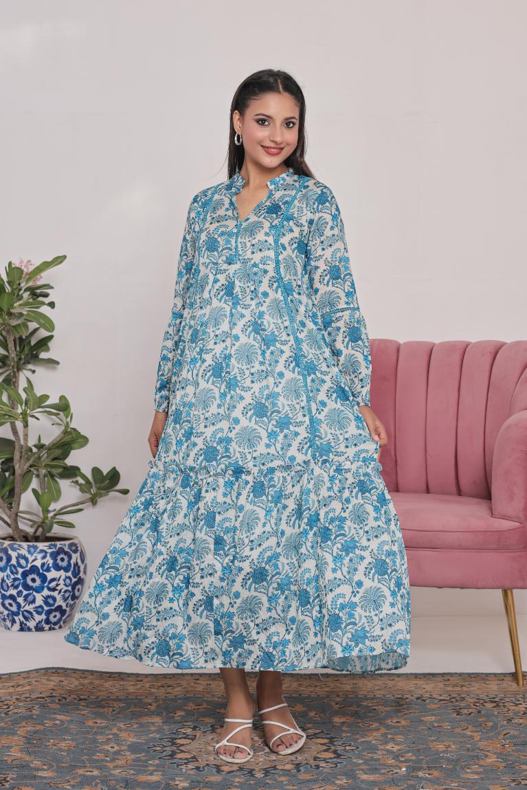 lawn frock 79734 blue mist