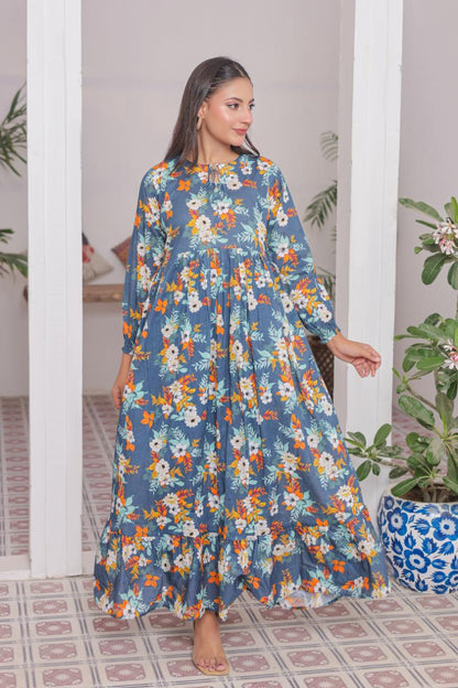 lawn frock 79731 botanicBlue