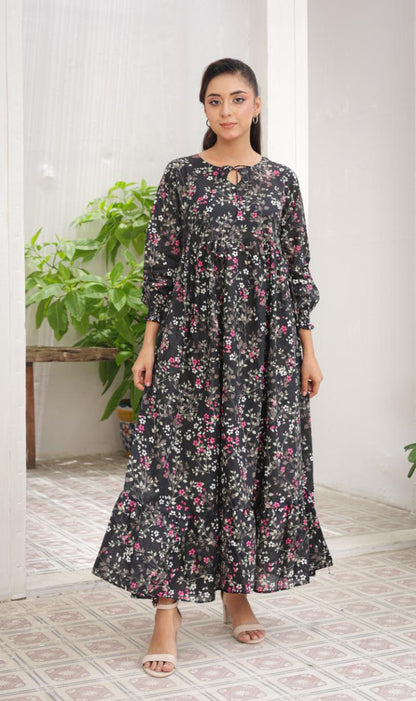lawn frock 79752 Black Breeze